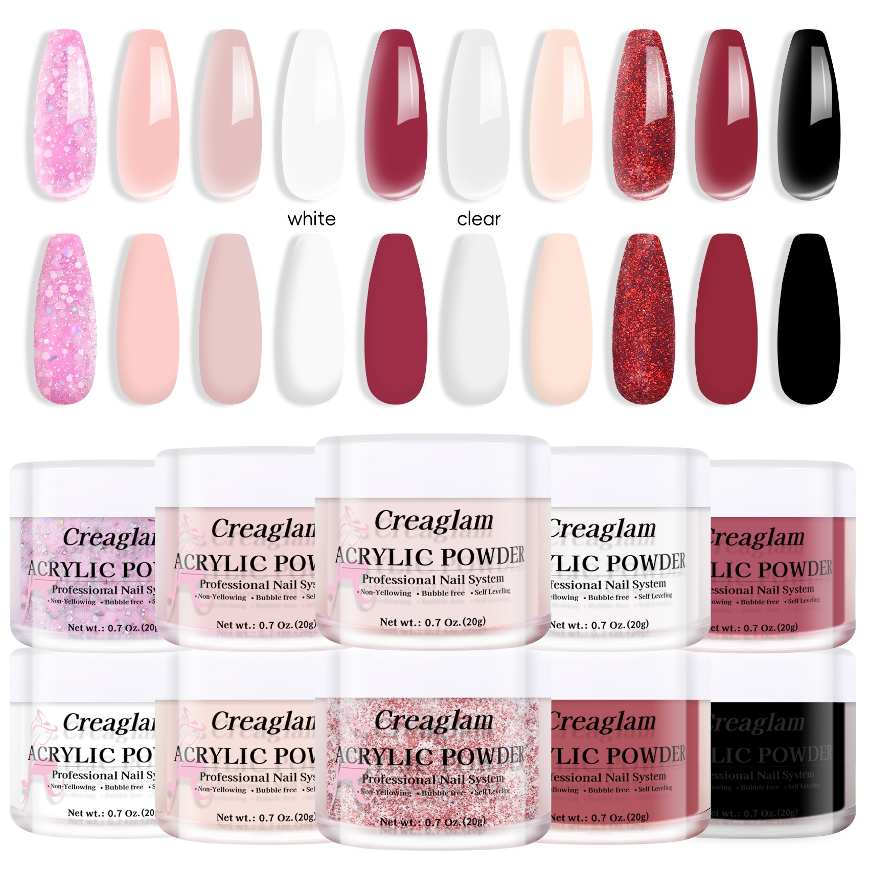 10 color set