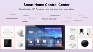 Tuya Smart Home-Bedienfeld 6-Kern-CPU mit zwei Stereo-Lautsprechern Array-Mikrofon Home Automation Wand bedienfeld Smart Display - Product Image 3