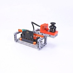 Micro Bit 4WD Mecanum Chassis Robot Education Kit nach und Hindernis vermeidung Car Science Kit für Microbit Controller Board - Product Image 4