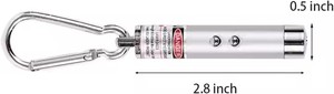 Hot Sale Red <span class=keywords><strong>Laser</strong></span> <span class=keywords><strong>Pointer</strong></span> Mini LED Taschenlampe UV-Licht Multifunktions Metall LED Licht Schlüssel bund