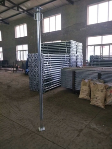 建筑用支撑支柱多卡脚手架支撑系统建筑用钢千斤顶 - Product Image 3
