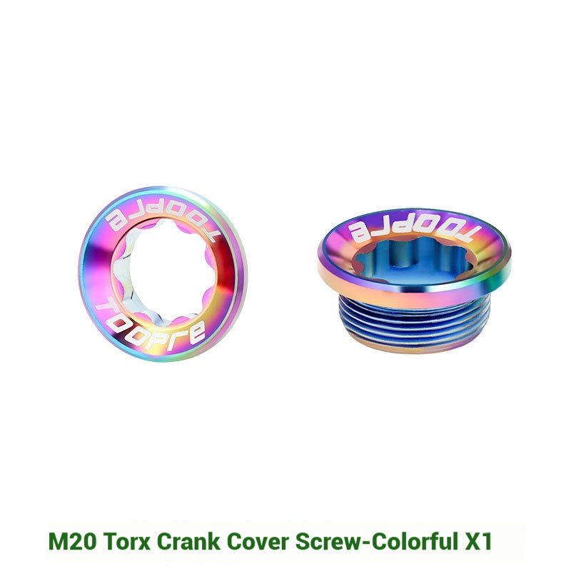 Colorido-cubierta de tornillo de manivela Torx M20