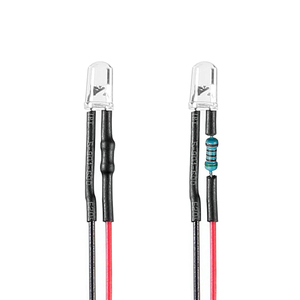 3MM 5MM 8mm 10mm LED diyot ön-kablolu 2v 3v 6v 9v 12v 24v 220v 20cm tel ile kırmızı/mavi/beyaz/yeşil/sarı/rgb/renkli - Product Image 3