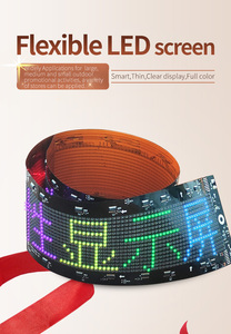 P5 indoor outdoor pieghevole schermo a led flessibile ha portato a scorrimento messaggio modulo flessibile display a led - Product Image 4
