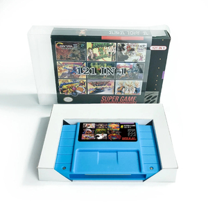 Siêu 121 Trong 1 Retro 16 Bit Thẻ Trò Chơi Cho SNES Trò Chơi Giao Diện Điều Khiển Hộp Mực Với Chrono Kích Hoạt Zombies F-Zero Contra III - Product Image 4