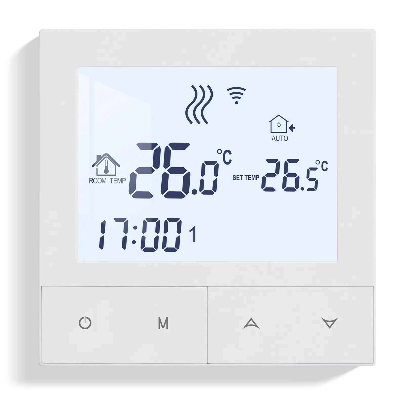 Termostato de calefacción a precio de fábrica, pantalla táctil, WIFI, Tuya, termostato inteligente para control de temperatura ambiente