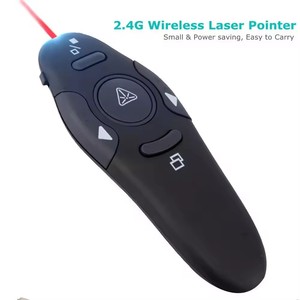Penna per tornitura con pagina Laser Wireless con segnale Laser rosso per l'insegnamento dell'indicatore vocale per l'apprendimento del Mouse del telecomando del puntatore del PowerPoint 2.4G - Product Image 2