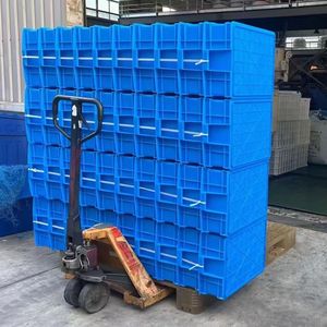 AOCHEN, экспорт, оптимизированная одноразовая загрузка, дизайн Tianzi, пластиковый поддон для контейнерных грузов - Product Image 4