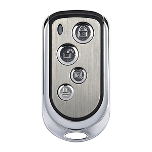 Transmisor de Control remoto de Metal Universal de 4 teclas ABS inalámbrico RF garaje puerta rodante clon duplicador función de código de aprendizaje - Product Image 1