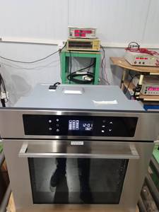 商用厨房玻璃对流烤箱内置60L单烤箱炊具电源不锈钢 - Product Image 3