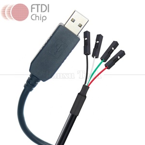 Cavo seriale FTDI FT232 Uart da USB a TTL di alta qualità con connettore Dupont 4p per Arduino Raspberry Pi