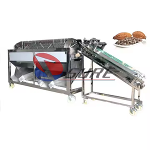 Máquinas de procesamiento de rotura de vainas de cacao de fácil operación Máquina descascaradora de granos de cacao - Product Image 1