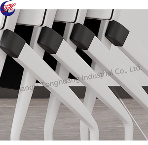 会议室办公培训用双人办公桌可折叠会议桌椅子组合 - Product Image 4