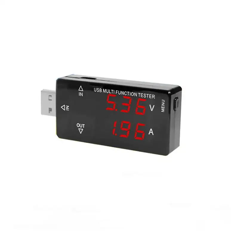 Tabla de prueba USB de protección de sincronización, medidor de prueba de carga de teléfono móvil, medidor de voltaje Digital, 4-30V