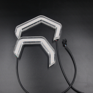 Dazzling LED Angel Eyes Headlight Halo Rings RGB APP Control for Spoon Daytime Running <strong>Light</strong>