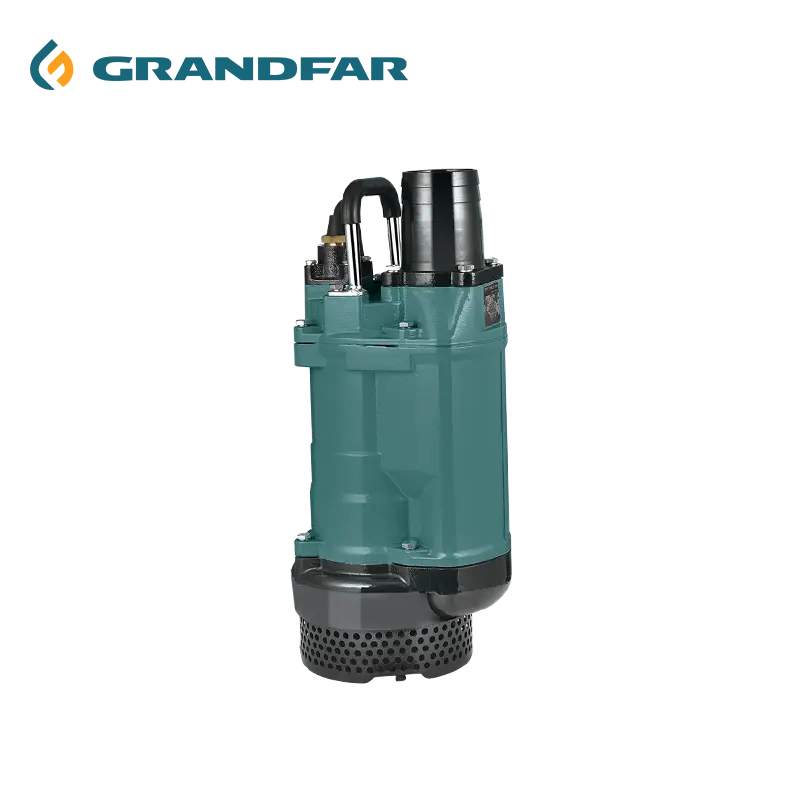 GRANDFAR KTZ serie alta eficiencia 2hp-20HP semiabierto en alta aleación de cromo impulsor bomba sumergible bomba de lodo