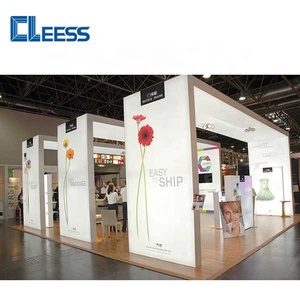 Scatole luminose per fiere Display Design personalizzato telaio in alluminio da pavimento cabina luminosa a Led retroilluminata pubblicitaria modulare - Product Image 1