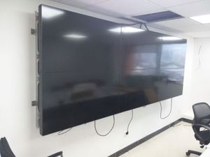 VGA BNC e ingresso DVI 55 pollici risoluzione 1920*1080 HA FATTO 5.3 millimetri parete <span class=keywords><strong>video</strong></span> lunetta <span class=keywords><strong>LCD</strong></span> <span class=keywords><strong>display</strong></span>