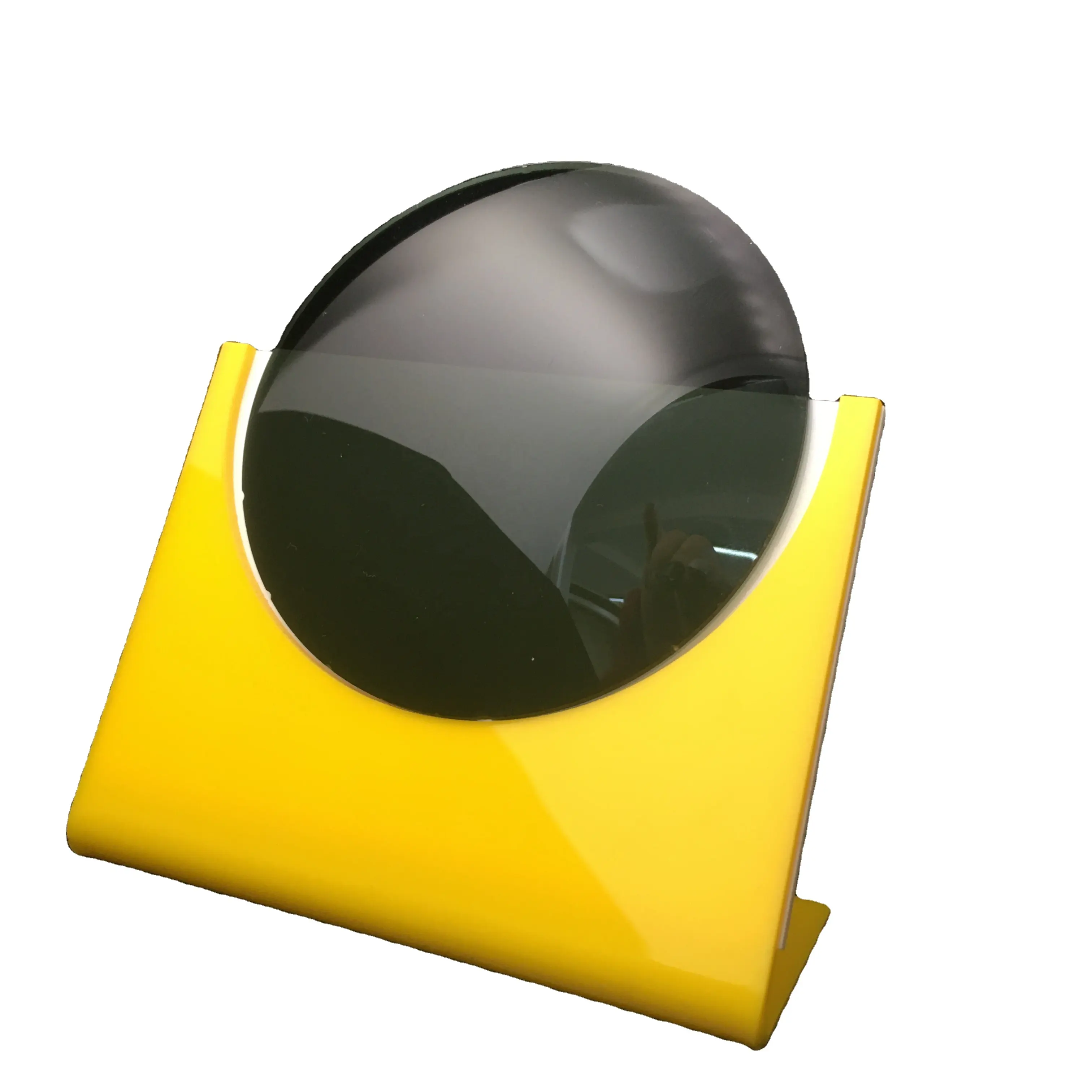 유행 선글라스 렌즈 1.499 편광 태양 렌즈 회색 다크 브라운 녹색 단일 비전 안과 광학 렌즈