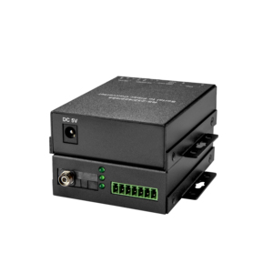 RS232 RS485 RS422至光纤转换器3合1 RS-232/485/422串行数据至光纤调制解调器编码器