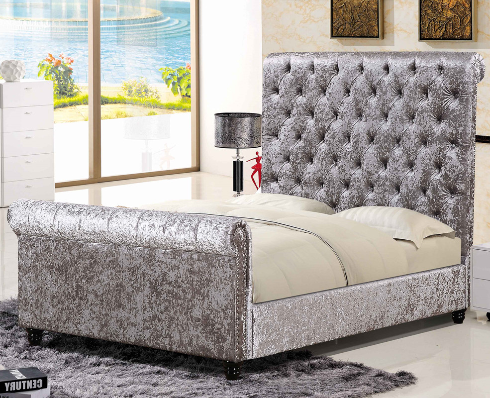Huizhou single bed frame latest leather bed designs modern  BEDS