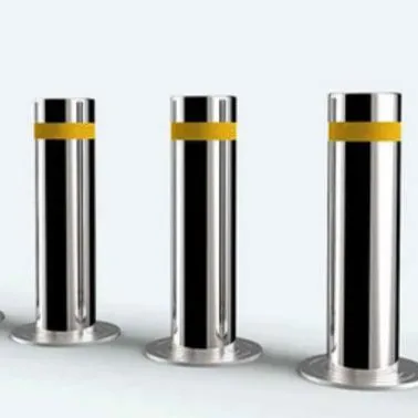 ISO9001 Outdoor Steel Safety Bollard Traffic Barrier Stainless Crash Protection Bollad