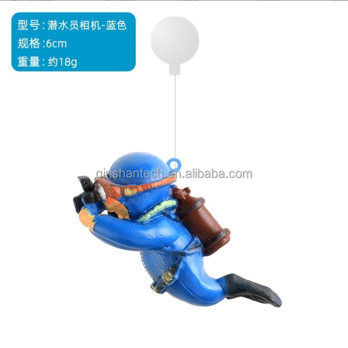 Buzo con cámara (azul)