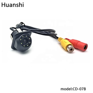 CD07BOEM Câmera de Visão Traseira Do Carro À Prova D' Água HD CCD 8LED Night Vision Câmera de Visão Traseira Universal Parking Assistance câmera reversa"