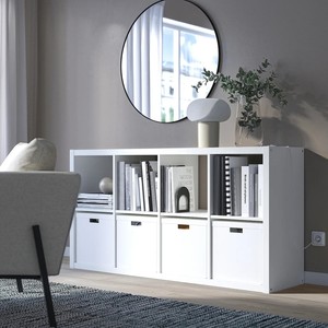 リビングルームとベッドルーム用の白い木製図書館本棚モダンスタイル多機能木製コーナー本棚 - Product Image 3