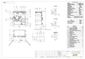 JZP 100kva-1600kvaマウント変圧器11kv/33kv三相良好性能支払条件220v/380v出力電圧10kv入力 - Product Image 4