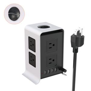 <strong>Desktop</strong> <strong>Multi</strong> US Outlet <strong>Socket</strong> Extension Lead 4 Usb Tower Power Extension <strong>Socket</strong> - Product Image 1