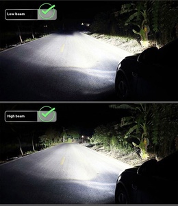 ไฟหน้า LED สี่เหลี่ยม7นิ้วคุณภาพสูงสำหรับ JEEP Wrangler สำหรับ Harley Chevrolet 5x7 One-Way 4ลูกศร6000K อุณหภูมิสีใหม่