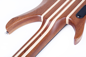 批发OEM G-B50-T5 Sapele + 枫木 + 桃花心木连体<span class=keywords><strong>5</strong></span>弦电贝司吉他