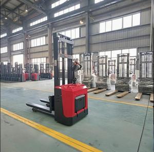 電動スタッカー2500 Lbs 4.5m 1500kg/2000kg 3.5mリフティングポータブルフォークリフト電動スタッカー