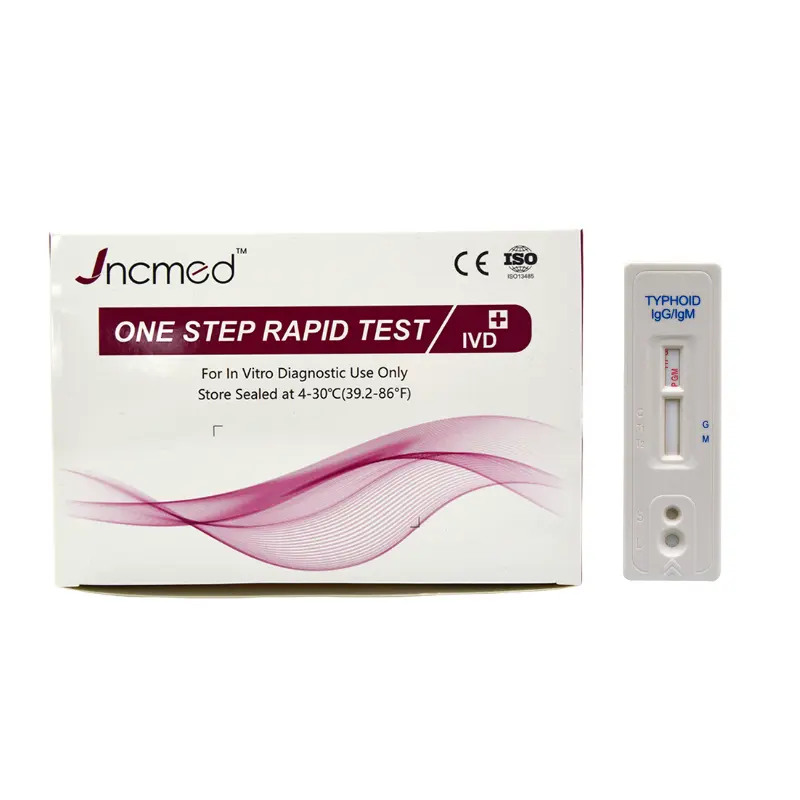 Salmonella Igg Igm Test typhoïde tabouret test anticorps antigène une étape typhoïde test kit antigène rapide