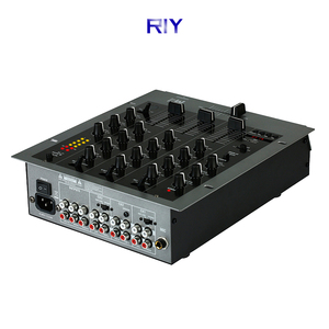 M4 Dj denetleyici USB ile ses mikseri 3 kanal ses ses mikseri konsolu - Product Image 1