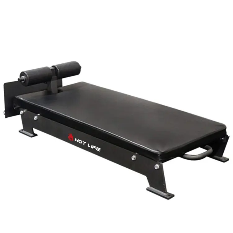 Fitness geräte Custom Ham Entwickler Roman Stuhl Übung Sit up Boden Glute Gewicht Bank Hip Trust Machine