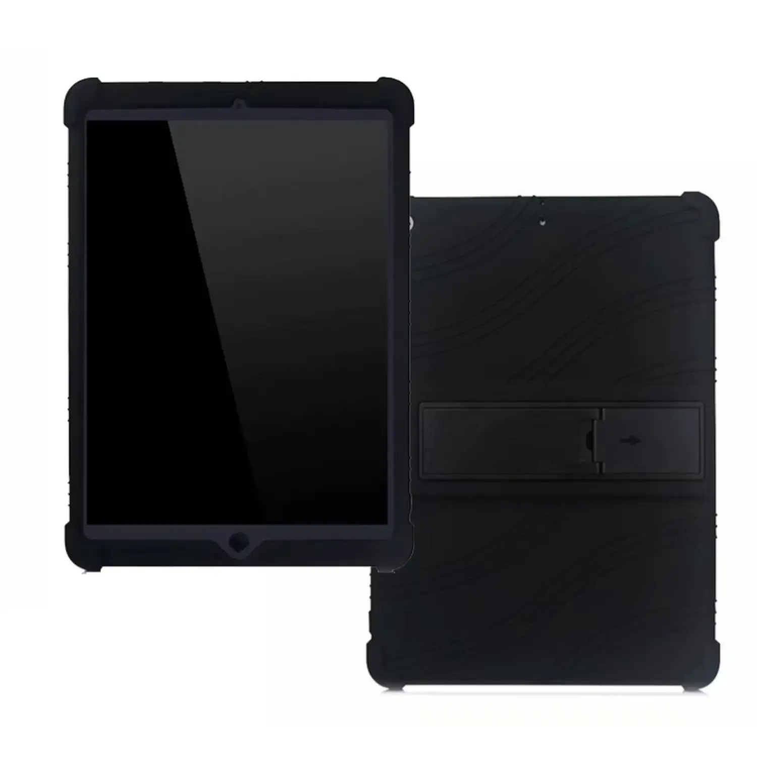 Casing berdiri silikon lembut Ultra tipis untuk Apple iPad Mini1/2/3 7.9 "dudukan Tablet penutup pelindung anak-anak