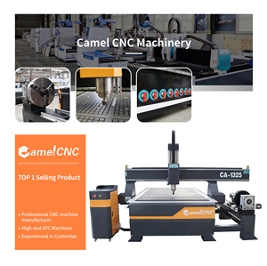 4 Axis Rotary Engraving 3D Wood Work Price CA-1325 <strong>CNC</strong> Wood Router