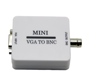 Mini convertidor de video VGA a BNC Entrada VGA a salida BNC Divisor y convertidor de video