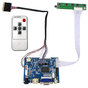 Placa de controlador LCD universal, interfaz de 30 Pines, TFT, PCB800099-V.9, TTL, 50pin, LVDS, HD, MI, VGA, AV - Product Image 5
