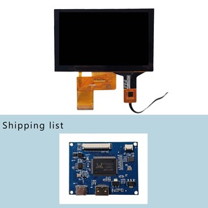 <strong>Lcd</strong> Tft Display <strong>Lcd</strong> <strong>Monitor</strong> Portable 5'' 800X480 5Points Capacitive Touch Screen Panel Small <strong>Lcd</strong> Display <strong>With</strong> Hd-Mi Driver Board - Product Image 5