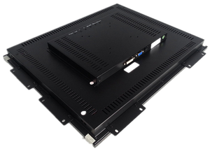 Personalizado 18,5 pulgadas impermeable Ip65 marco abierto Panel resistente montaje en pared pantalla de visualización capacitiva Industrial Lcd Monitor táctil
