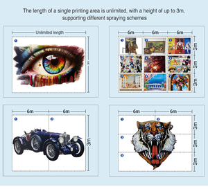 Automatic Vertical 3D Wall Painting Machine with Dx7 Dx10 Stitching New Condition UV Ink Jet Printer Faith Wall Inking Printer - Product Image 6