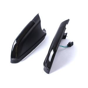 ADT Car Dynamic <strong>LED</strong> Side Mirror Indicator Amber Color Smoked Lens 12V-<strong>14V</strong> Turn Signal Lights for MK4 Vento Octavia - Product Image 4