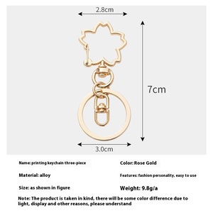 PD376 Creative Gift Trend Text Alloy <strong>Key</strong> Chain <strong>Meaning</strong> Good Trinket Wholesale Metal <strong>Key</strong> Chains - Product Image 4