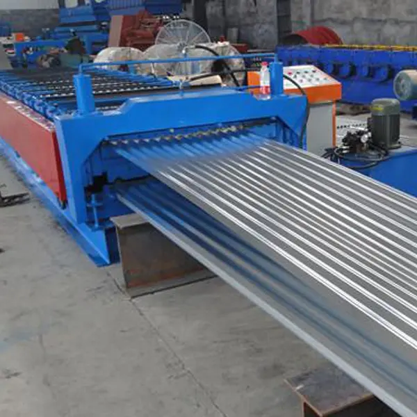 JCX-nueva máquina de fabricación de láminas de hierro y aluminio corrugado, con nueva tecnología y máquina de fabricación de rollos de flexión en frío