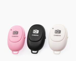 มินิชัตเตอร์รีโมทไร้สาย iOS Android โทรศัพท์มือถือเซลฟี่ฟันสีฟ้าชัตเตอร์ไฟ LED ABS วัสดุมินิกล้องปุ่มสวิทช์ - Product Image 3