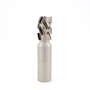 China Z3+3 Manufacturer Diamond PCD Corn <strong>Cutter</strong> Tool for Router - Product Image 2