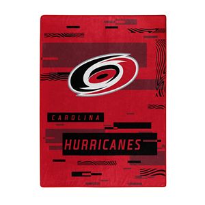 公式DBハリケーンNHL Digitize Raschelスローブランケット60 \ "X 80 \"-ホームまたはゲームデーのエンターテインメント用 - Product Image 1